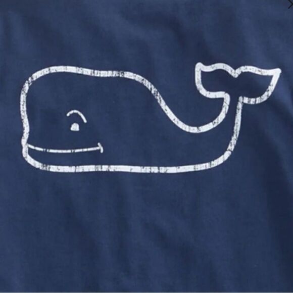 Vineyard Vines Kids Navy Blue Whale T-Shirt - Picture 5 of 5